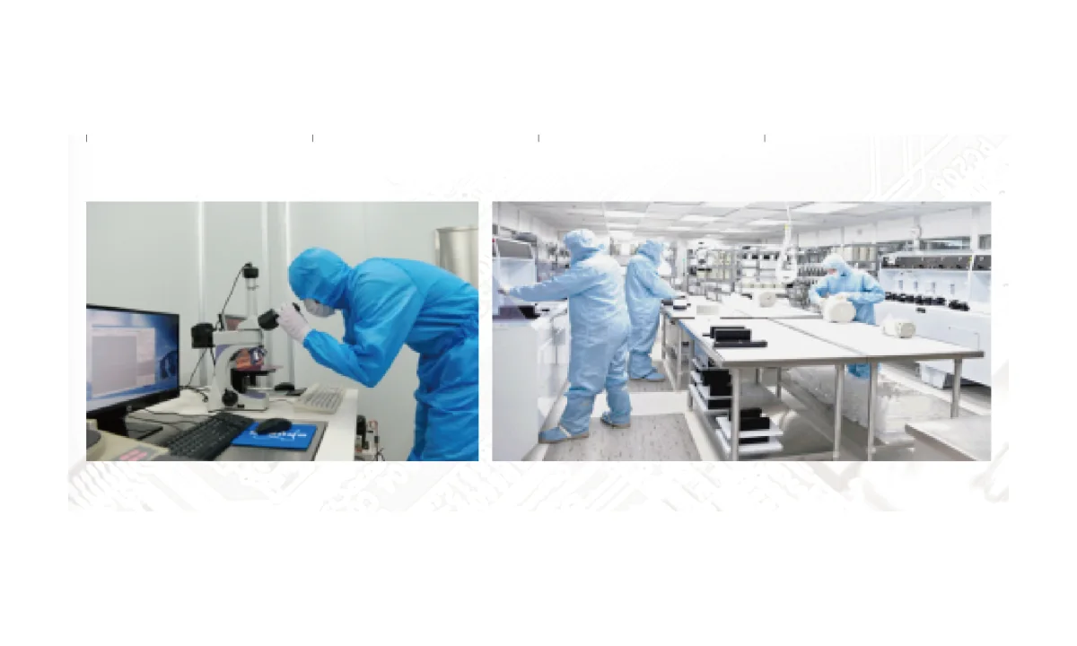 ShunRi cleanroom production and inspection